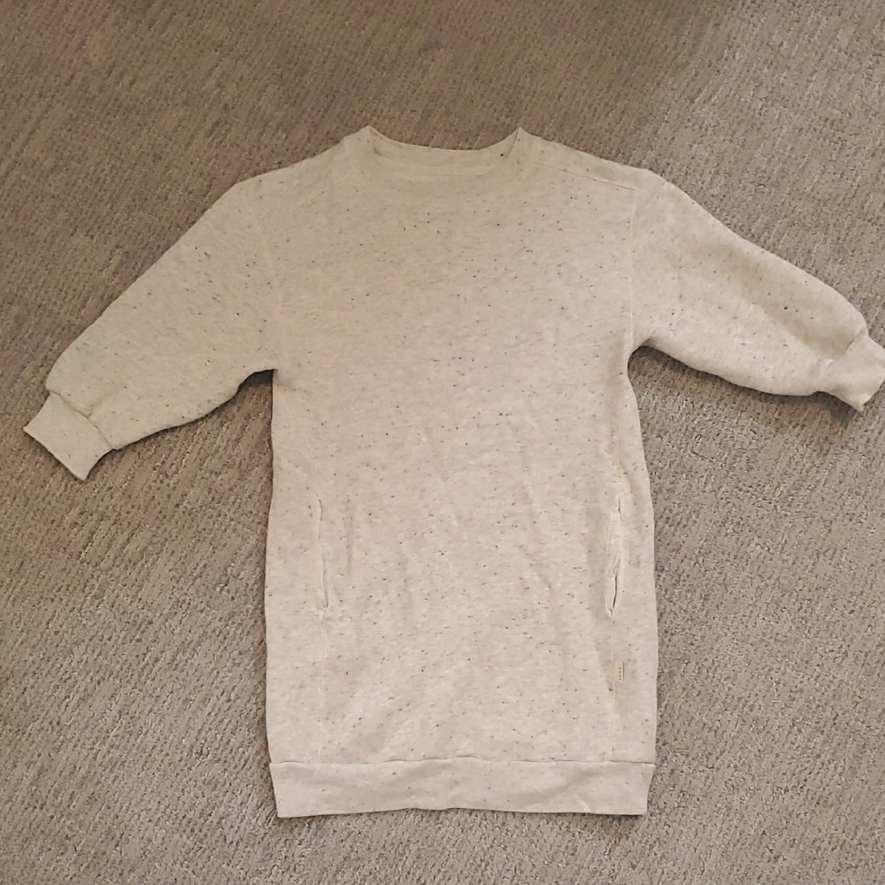 Bellerose Kids Beige Crewneck Dress